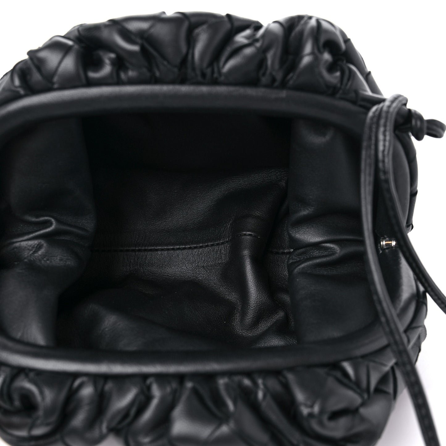 Nappa Intrecciato The Mini Pouch Black