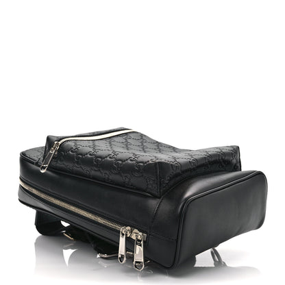Gucci Guccissima Sling Backpack Black 4 of 9