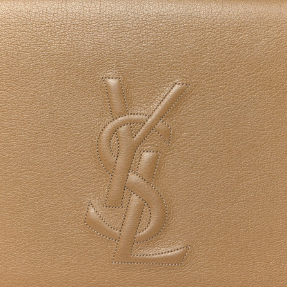 Saint Laurent Calfskin Large Belle De Jour Clutch Beige 7 of 9