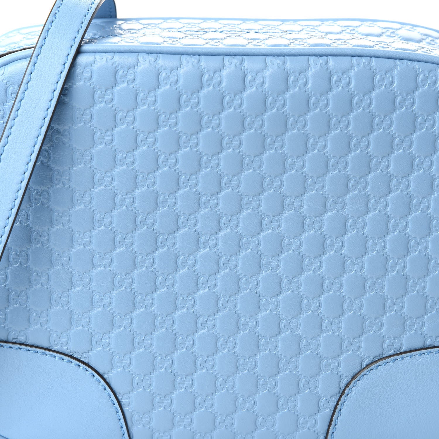 Gucci Microguccissima Mini Bree Messenger Bag Mineral Blue 10 of 10