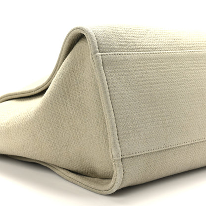 Chanel Mixed Fibers Medium Deauville Tote Grey 9 of 10