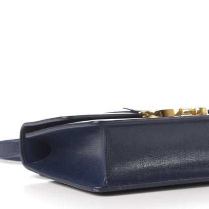 Christian Dior Smooth Calfskin 30 Montaigne Flap Bag Navy 8 of 10
