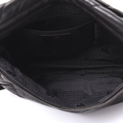 Lanvin Lambskin Quilted Amalia Crossbody Bag Black 4 of 9