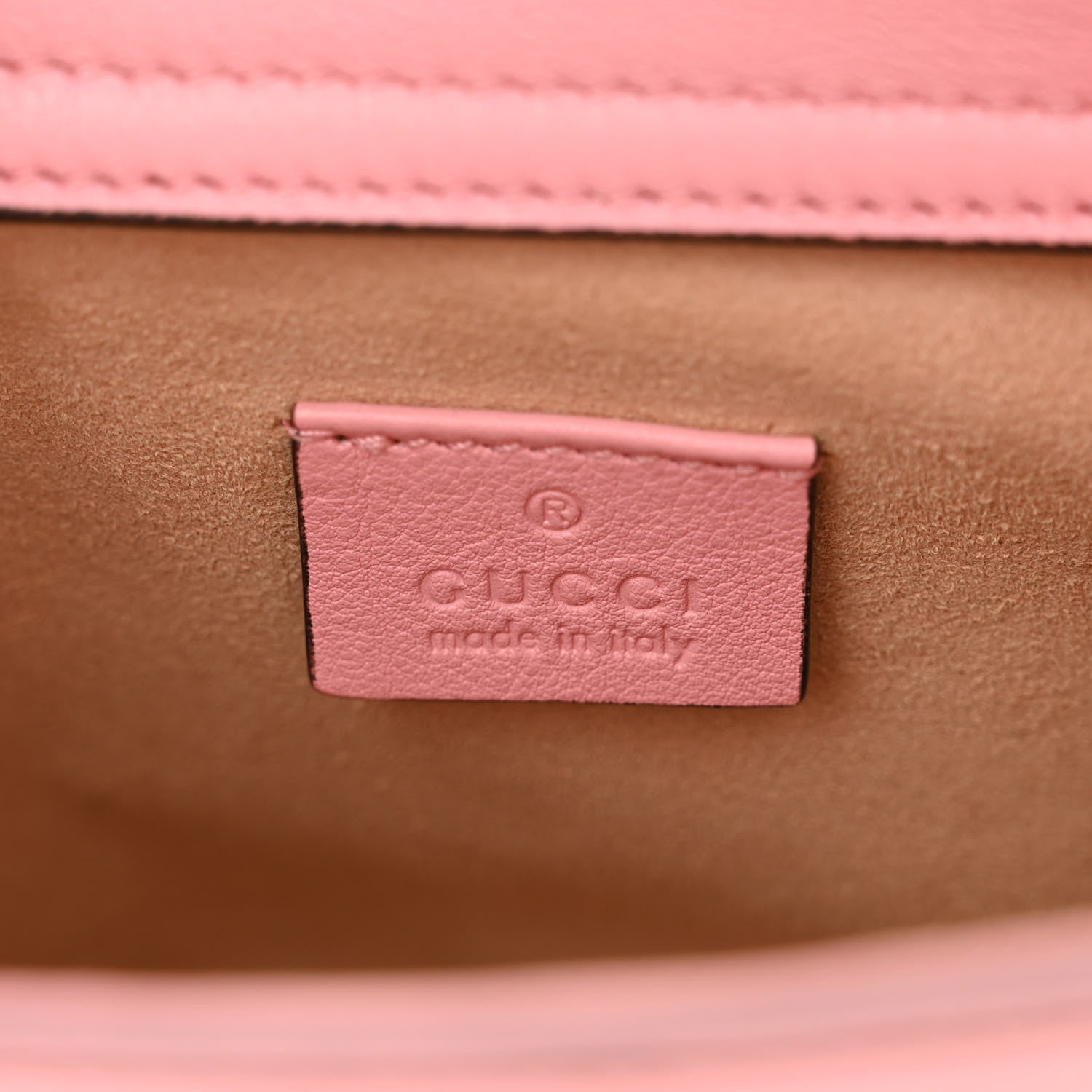 Gucci Wonka Grain Calfskin Mini Diana Tote Bag Wild Rose Fuxia Fluo 6 of 9