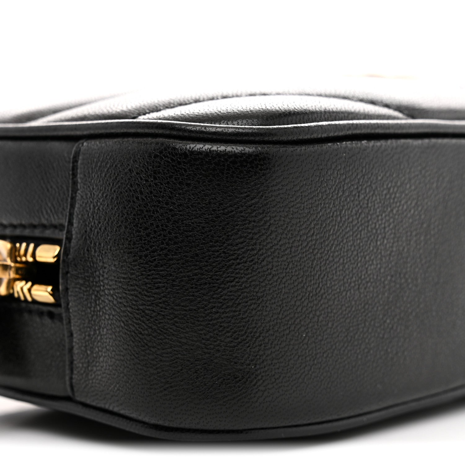 Saint Laurent Lambskin Matelasse Monogram Mini Loulou Camera Bag Black 9 of 10