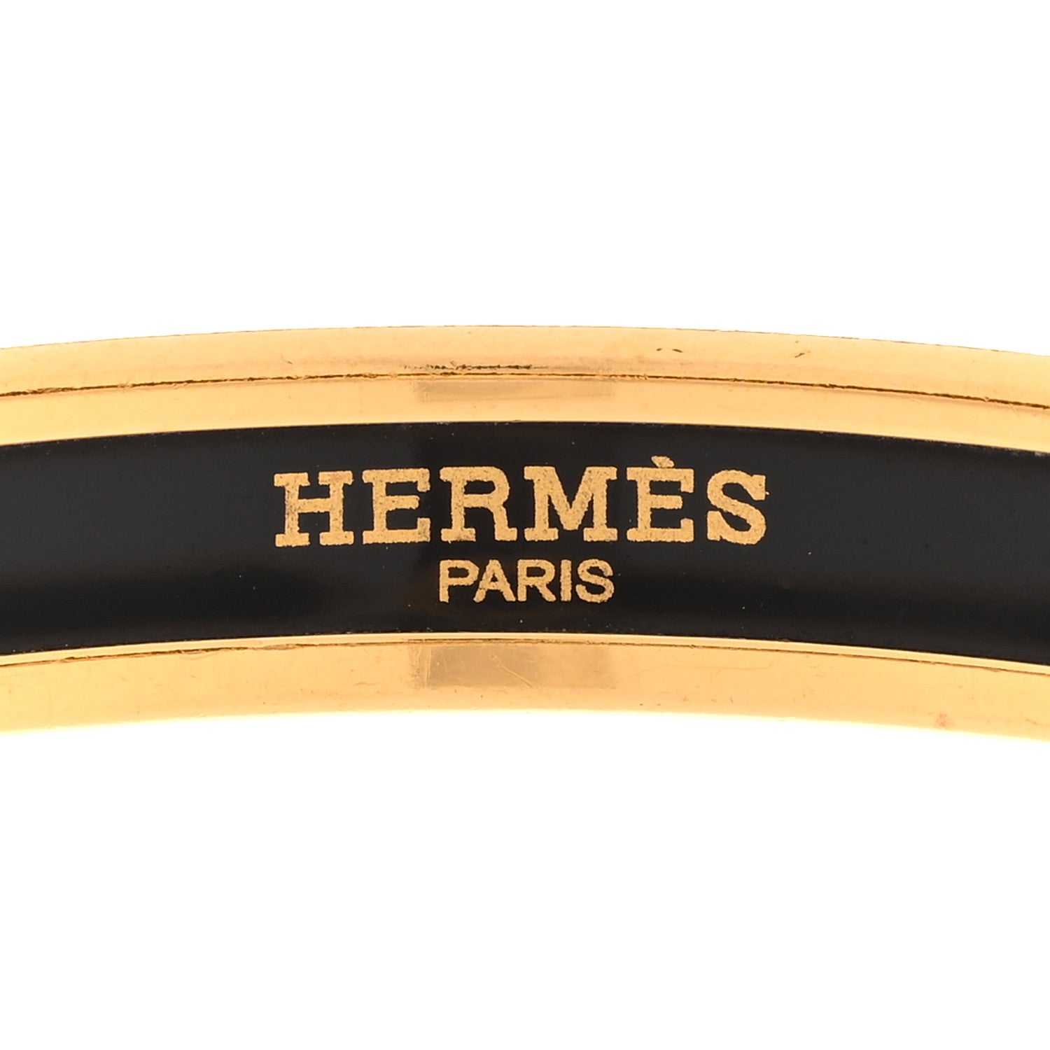 Hermes Enamel Narrow Printed Brandenburgs Bracelet 65 4 of 5