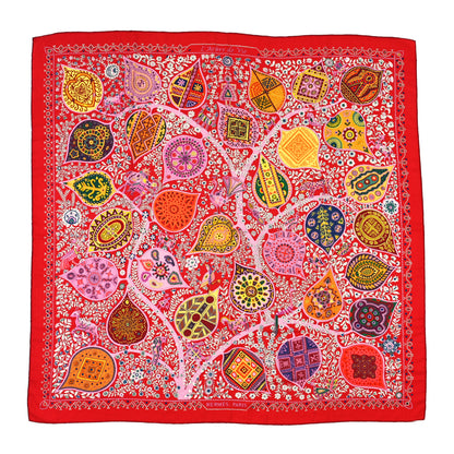 Hermes Cashmere Silk L'Arbre De Vi Shawl 140 1 of 4