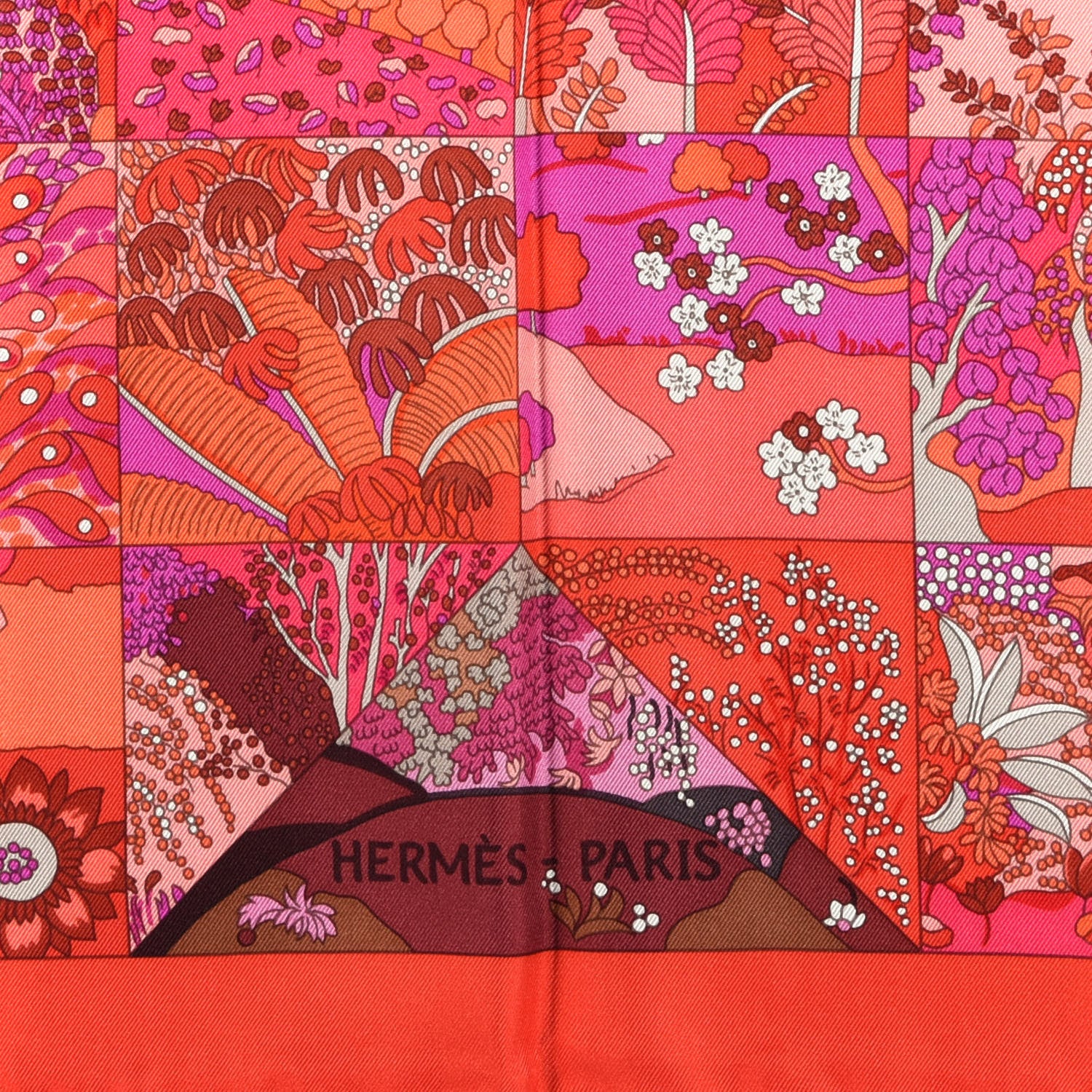 Hermes Silk Tout En Quilt Scarf 2 of 5