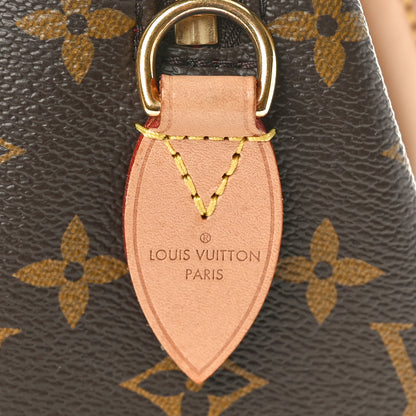 Louis Vuitton Monogram Speedy Bandouliere 20 Black 6 of 9