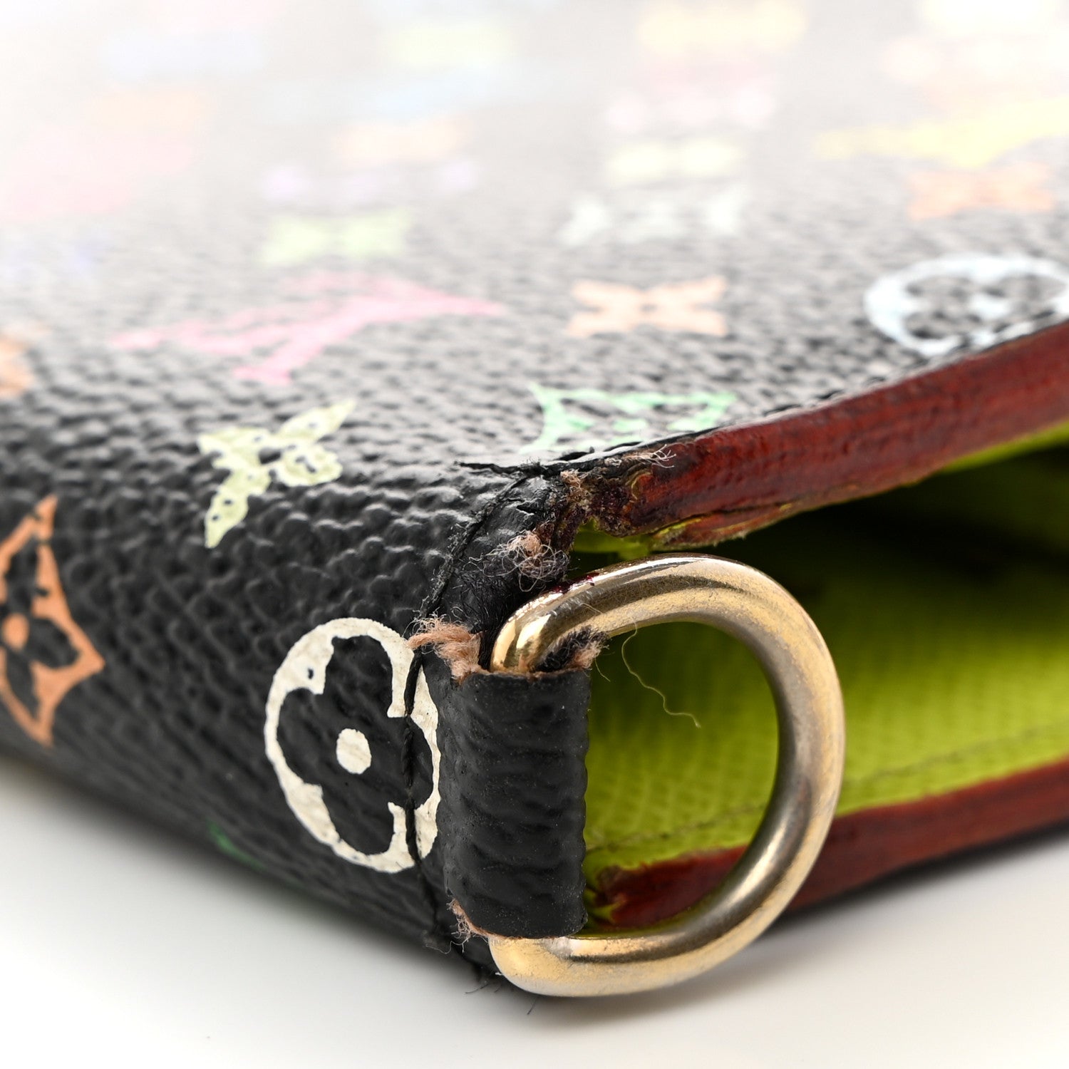 Louis Vuitton Monogram Multicolor Insolite Wallet Black Pistache 10 of 11