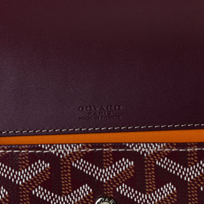 Goyard Goyardine Monte Carlo Bois Clutch Bordeaux 4 of 9