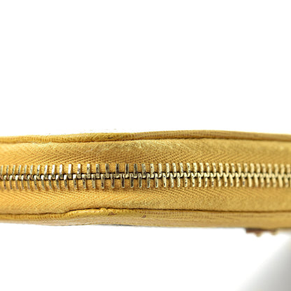 Fendi Zucca Zip Around Wallet Tobacco Yellow 13 of 14