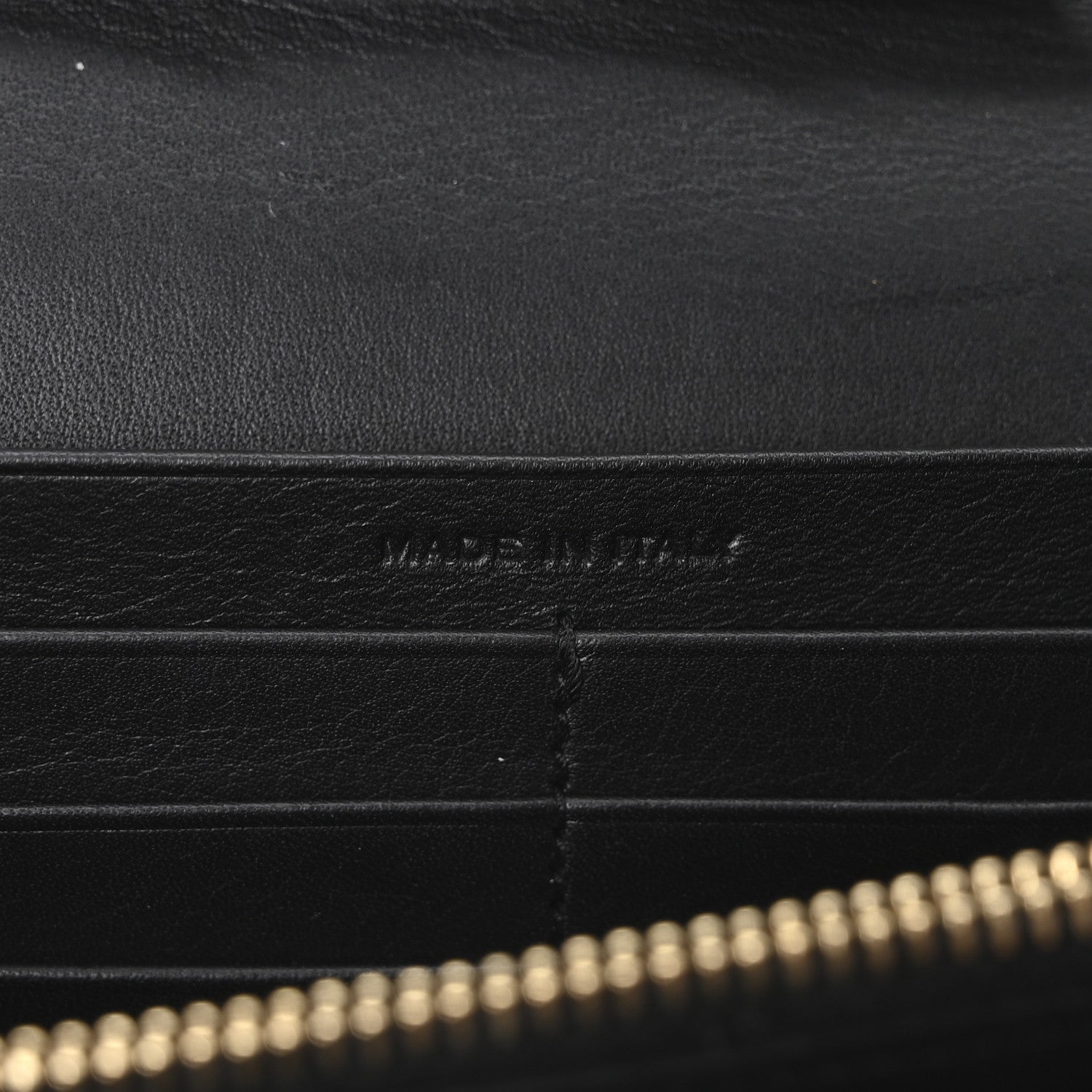 Saint Laurent Calfskin Classic Y Ligne Chain Wallet Black 7 of 10
