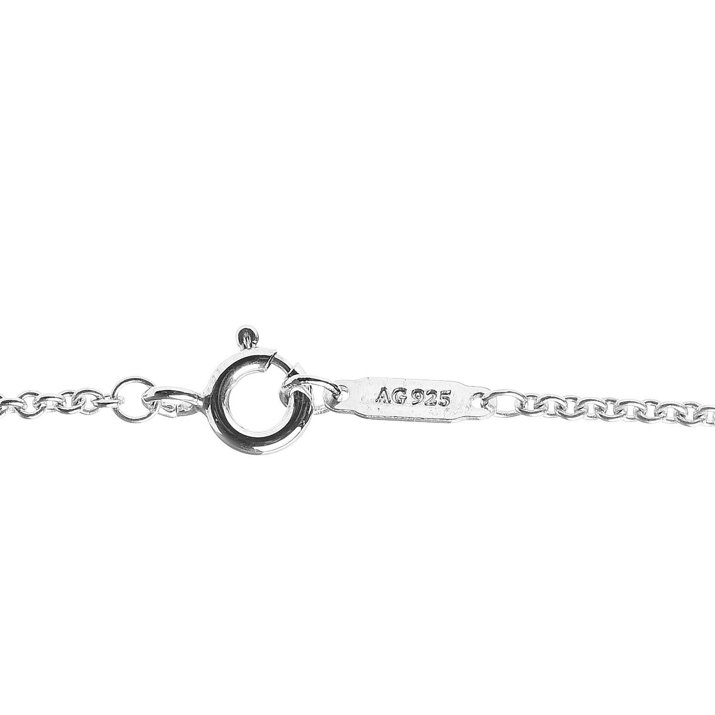 Sterling Silver Diamond Cross Pendant Necklace