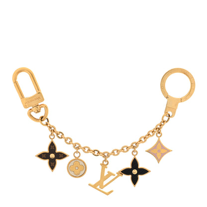 Louis Vuitton Monogram Spring Street Bag Charm Key Holder Gold 1 of 4