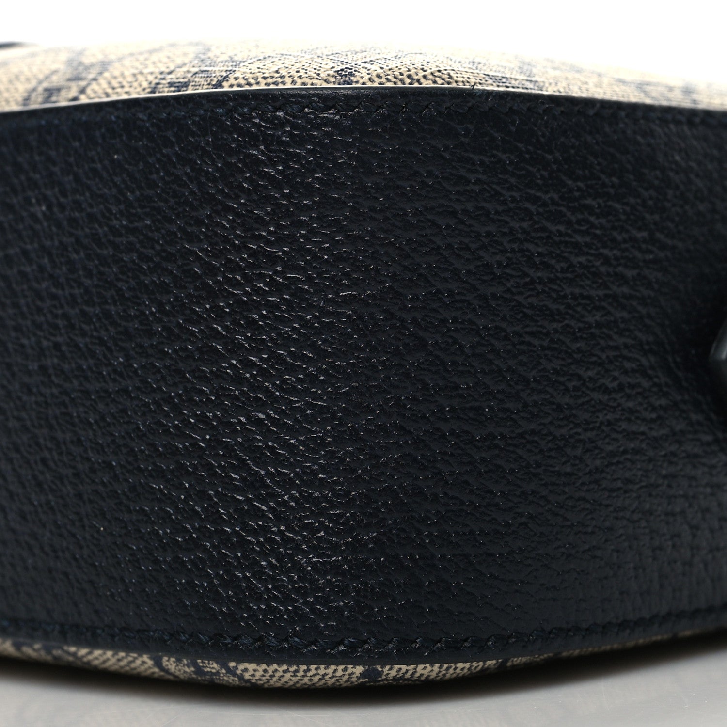 Gucci GG Supreme Monogram Textured Dollar Calfskin Web Small Ophidia Camera Bag Beige Blue 10 of 11