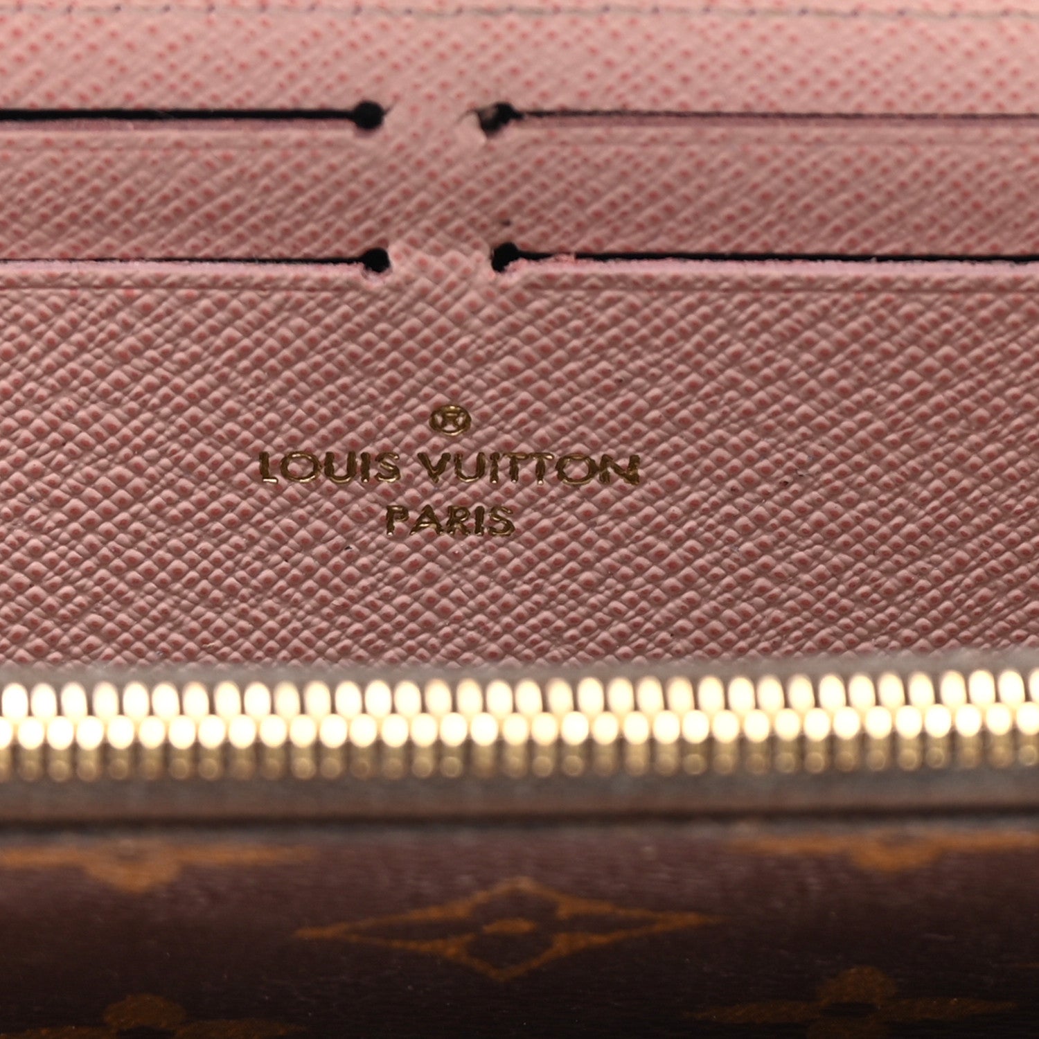 Louis Vuitton Monogram Clemence Wallet Rose Ballerine 6 of 7