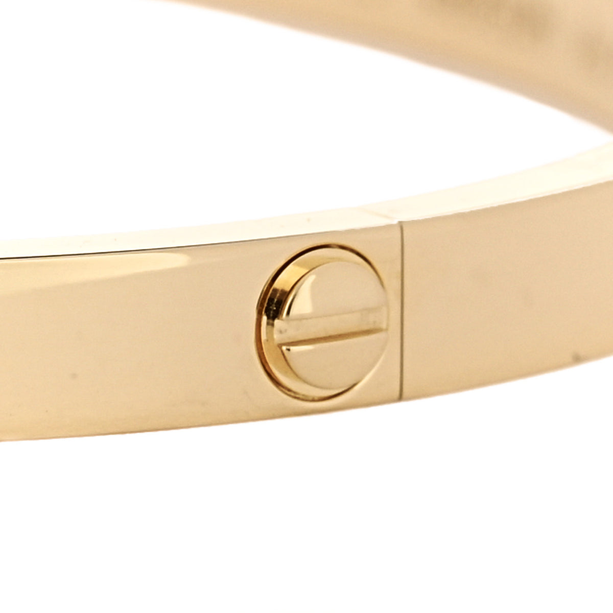 Cartier 18K Yellow Gold 6 Diamond Small LOVE Bracelet 16 5 of 7