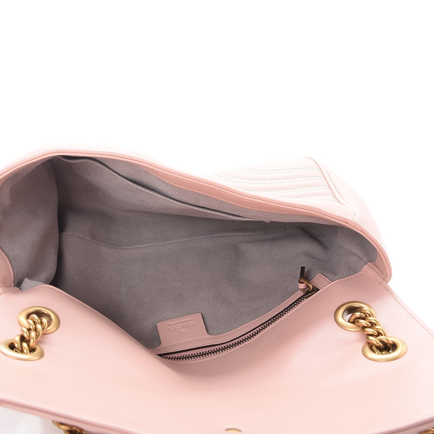 Calfskin Matelasse Medium GG Marmont Shoulder Bag Perfect Pink