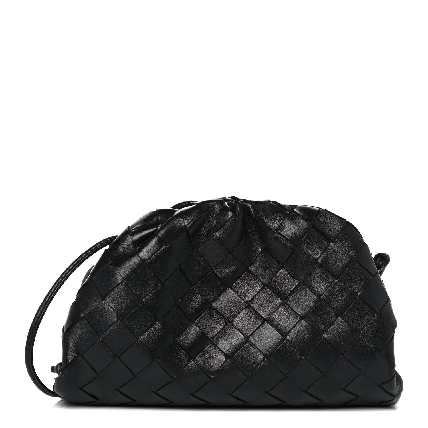 Bottega Veneta Nappa Intrecciato The Mini Pouch Black 1 of 8