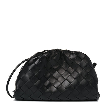 Bottega Veneta Nappa Intrecciato The Mini Pouch Black 1 of 8