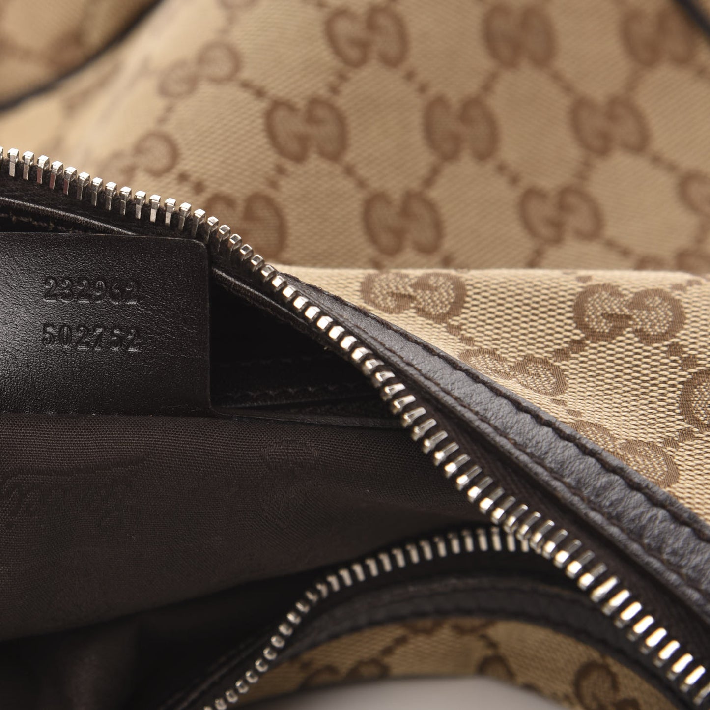 Monogram Medium GG Twins Hobo Brown