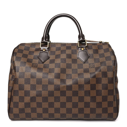 Louis Vuitton Damier Ebene Speedy 30 1 of 8