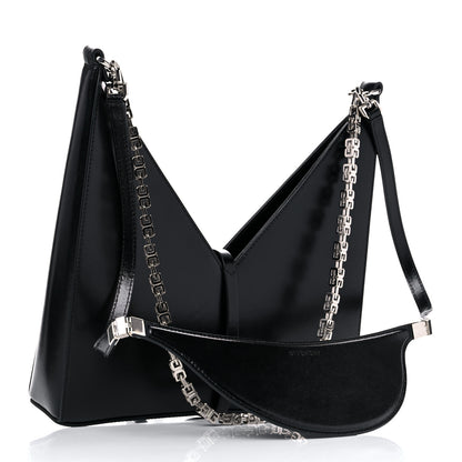 Givenchy Box Calfskin Small Cut Out Shoulder Bag Black 3 of 12