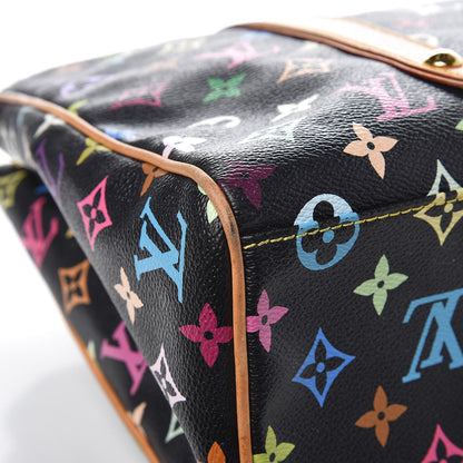 Louis Vuitton Monogram Multicolor Aurelia MM Black 6 of 12