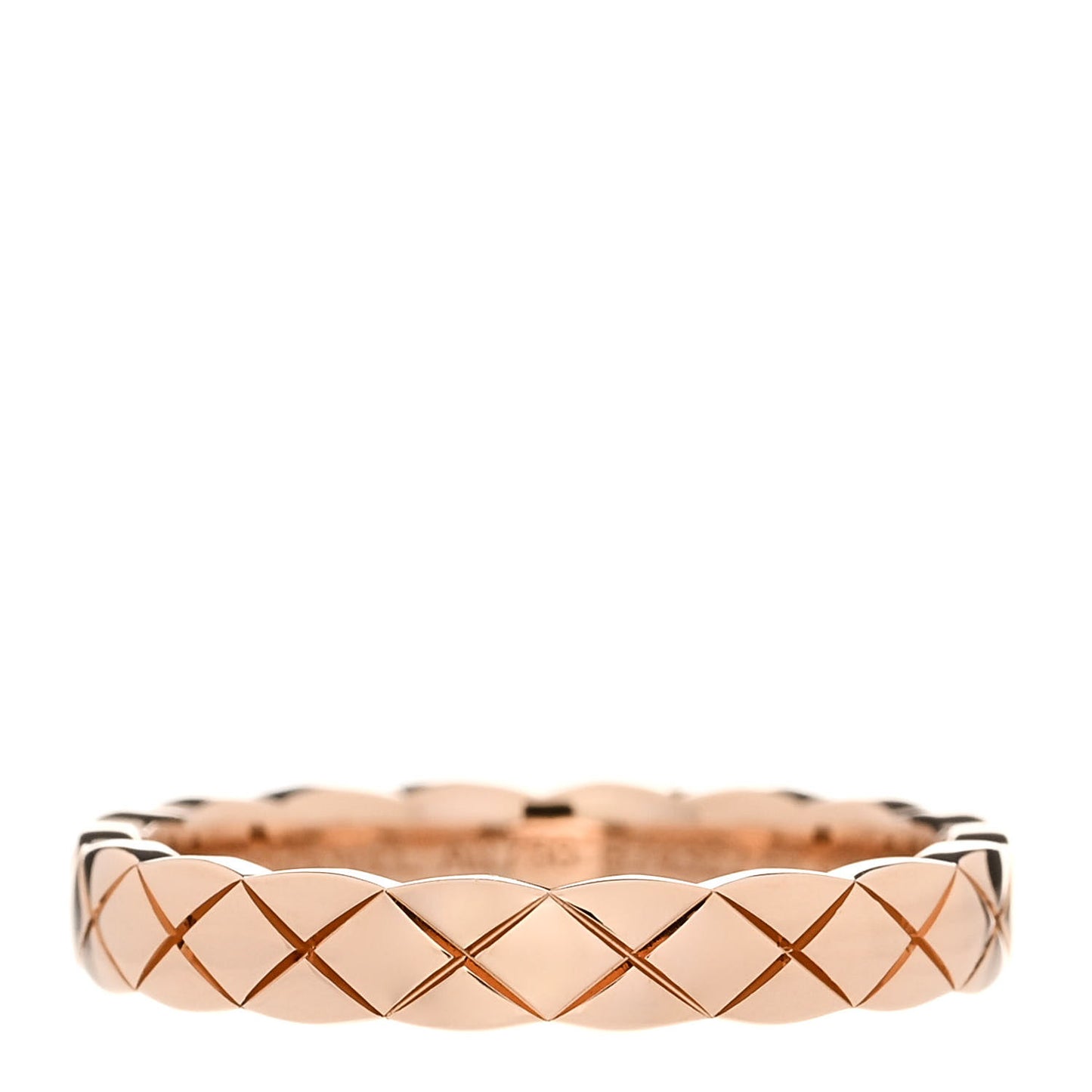 18K Beige Gold Mini Coco Crush Ring 52 6