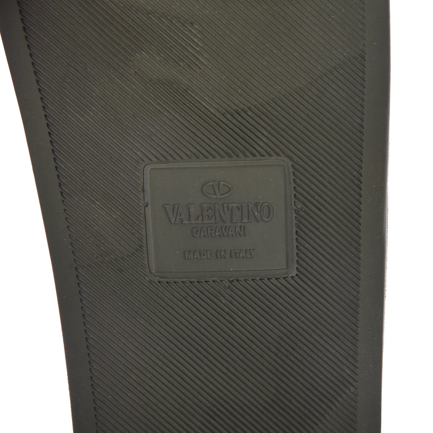 Rubber Rockstud Slide Sandals 36 Oasis