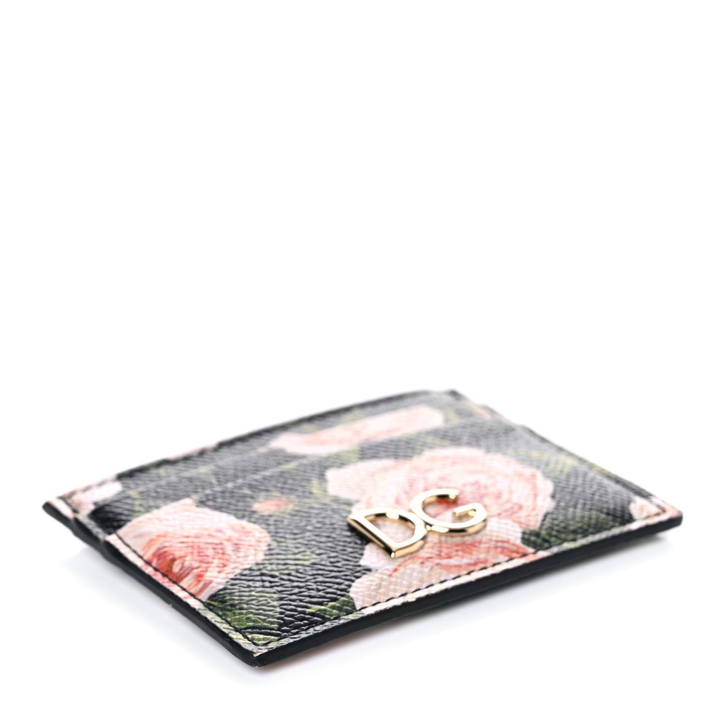 Dauphine Floral Print Card Holder Multicolor