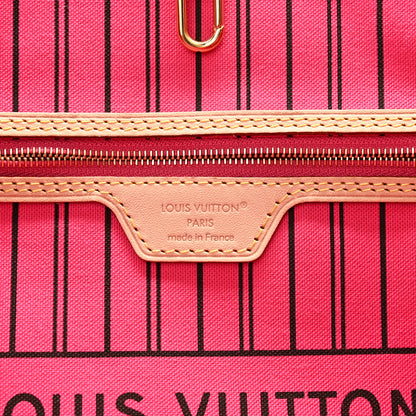 Louis Vuitton Monogram Inside Out Neverfull Bandouliere MM Rose Pondichery 6 of 9