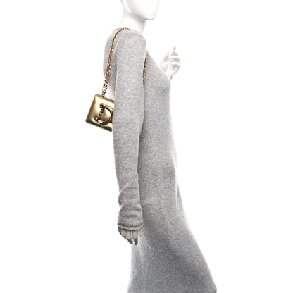 Dolce & Gabbana Metallic Calfskin DG Girls Shoulder Bag Gold 2 of 9