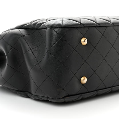 Chanel Calfskin Quilted Large Classic Shopping Tote Black 9 of 13