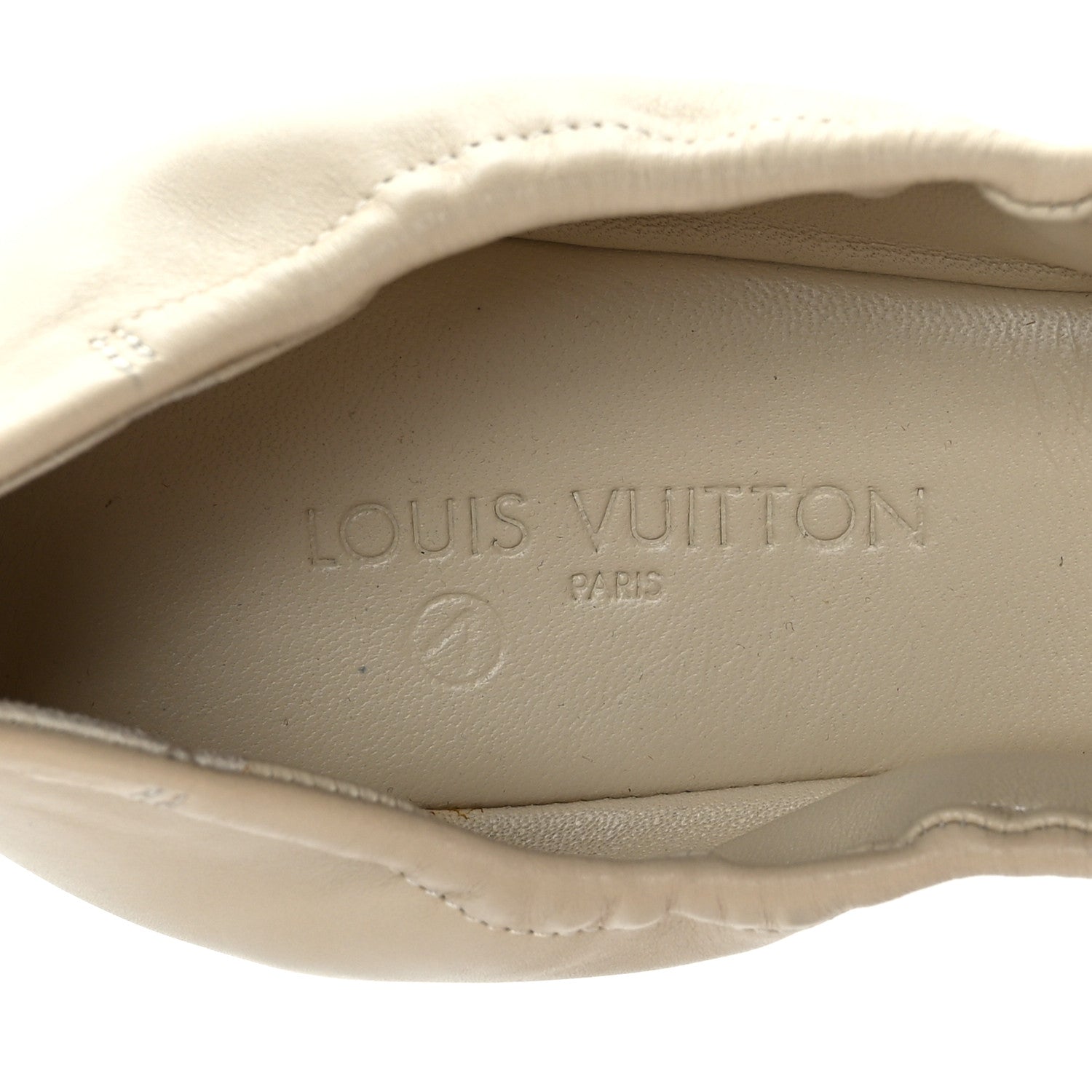 Louis Vuitton Snakeskin Nappa Elba Ballet Flats 39 7 of 8