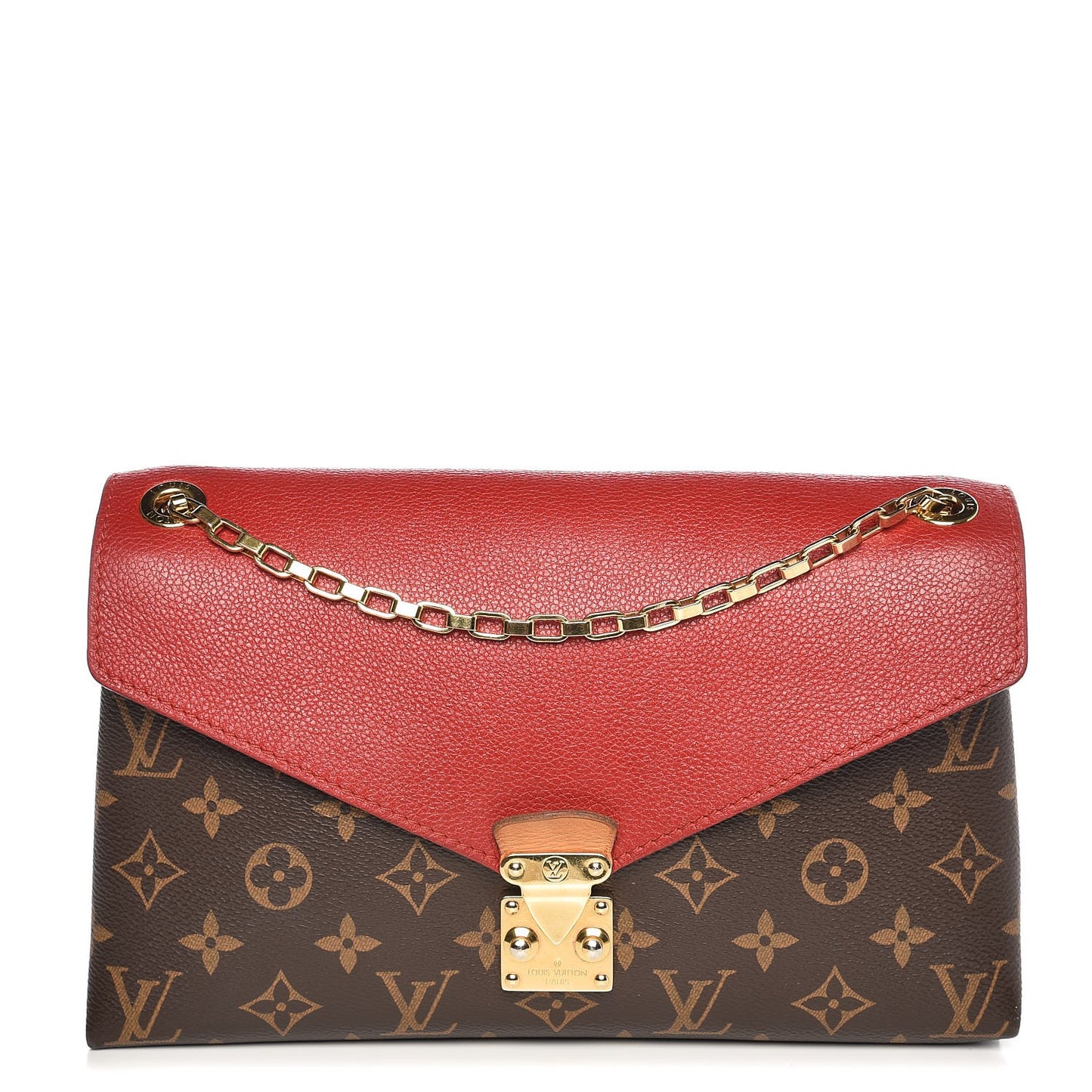 Monogram Pallas Chain Cherry
