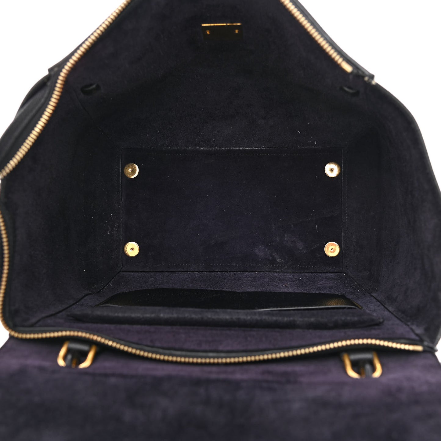 Grained Calfskin Mini Belt Bag Black