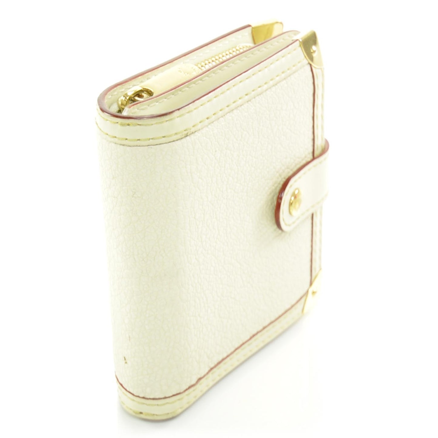 Suhali Compact Zipped Wallet White