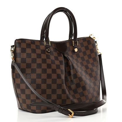 Louis Vuitton Damier Ebene Siena MM 3 of 14