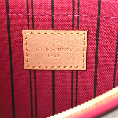Louis Vuitton Monogram Neverfull MM GM Pochette Pivoine 6 of 6