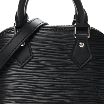 Louis Vuitton Epi Alma Nano Black 7 of 9