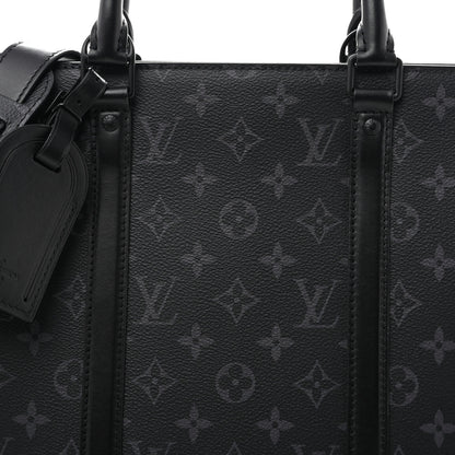 Louis Vuitton Monogram Eclipse Sac Plat Horizontal Zipper 6 of 12