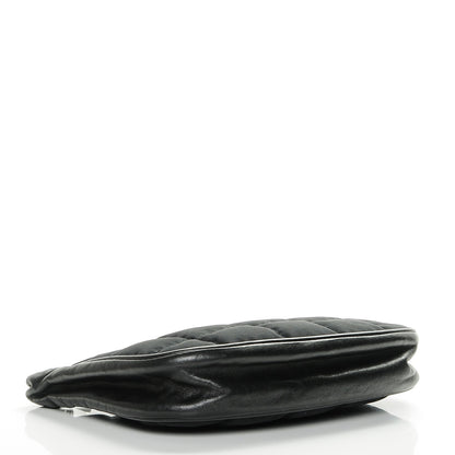 Chanel Nylon Quilted Pochette Black 4 of 7