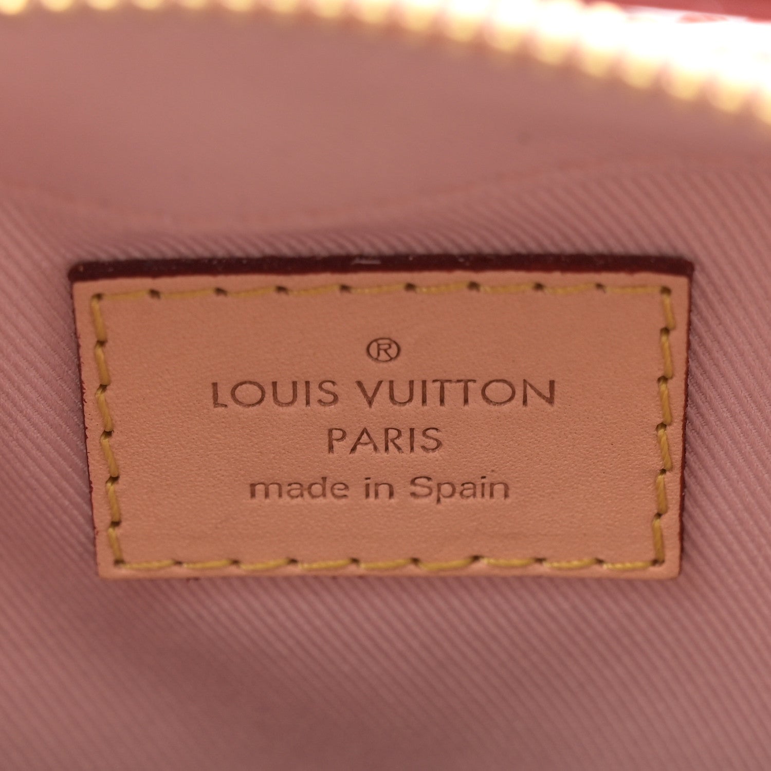 Louis Vuitton Vernis Santa Monica Rose Ballerine 6 of 11