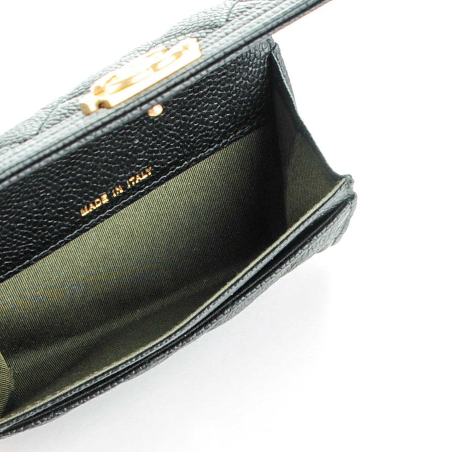 Chanel Caviar Quilted Boy Flap Card Holder Black 5 of 8