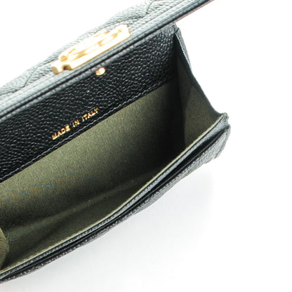 Chanel Caviar Quilted Boy Flap Card Holder Black 5 of 8