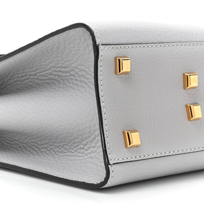 Valentino Garavani Vitello Medium My Rockstud Frame Bag Pastel Grey 8 of 10