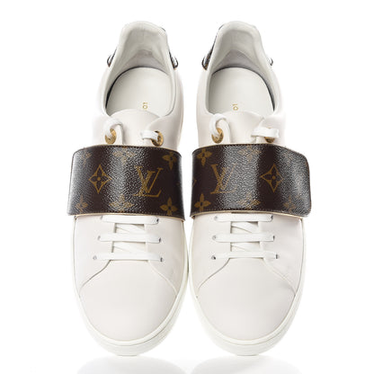 Louis Vuitton Calfskin Monogram Frontrow Sneaker 39.5 White 4 of 11