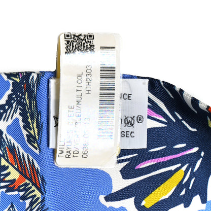 Hermes Silk Rayures D'ete Twilly Vert Bleu Multicolor 4 of 4